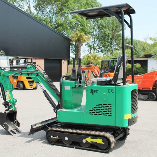 730kg minigraver met bak