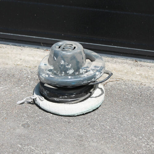 Boen en schrob machine