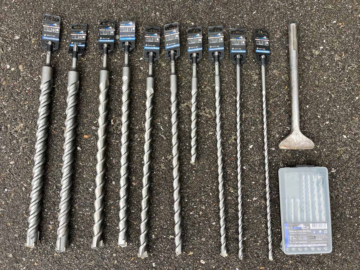 Sds boren en beitels