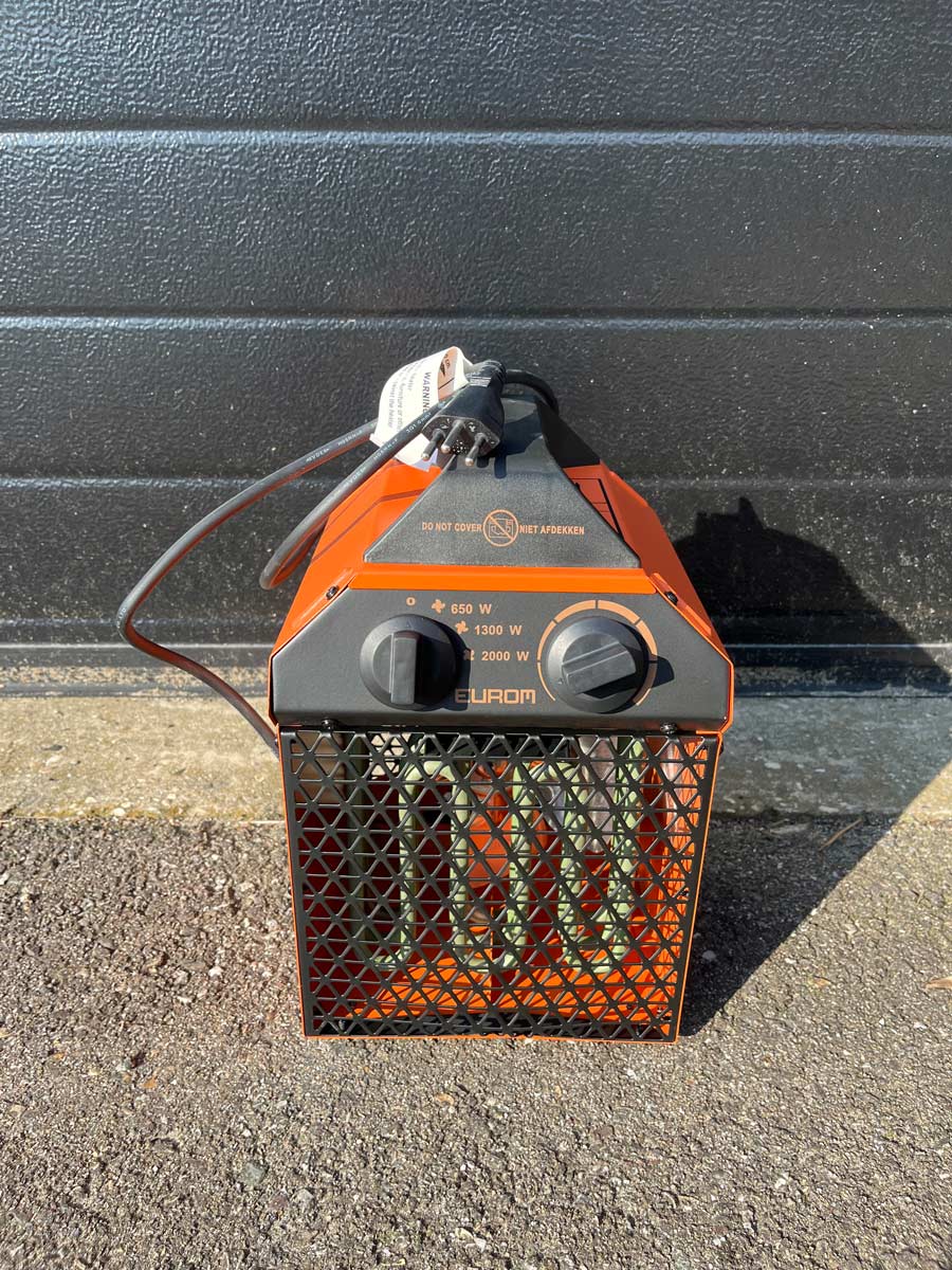 Industriële ventilatorkachel