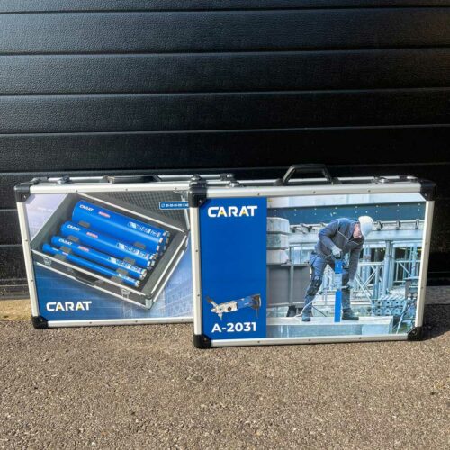 Diamantboor met boorset en statief