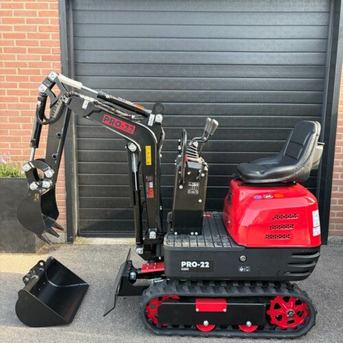 562kg minigraver met bak